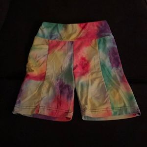 EUC No Boundaries Tie-Dye Biker Shorts - Size XS (1)